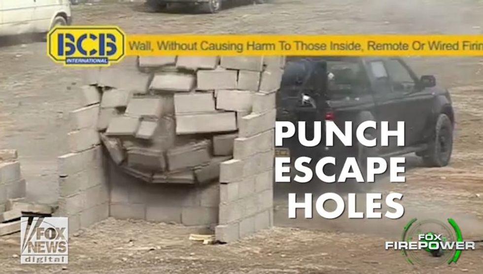 Fox News Solves School Shootings Forever: Just Shoot A Cannon At The Walls, For The Kids