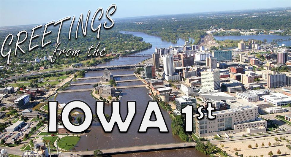 Democrats Hope To Wash Away Corporate Sleazebag In Iowa's 1st.
