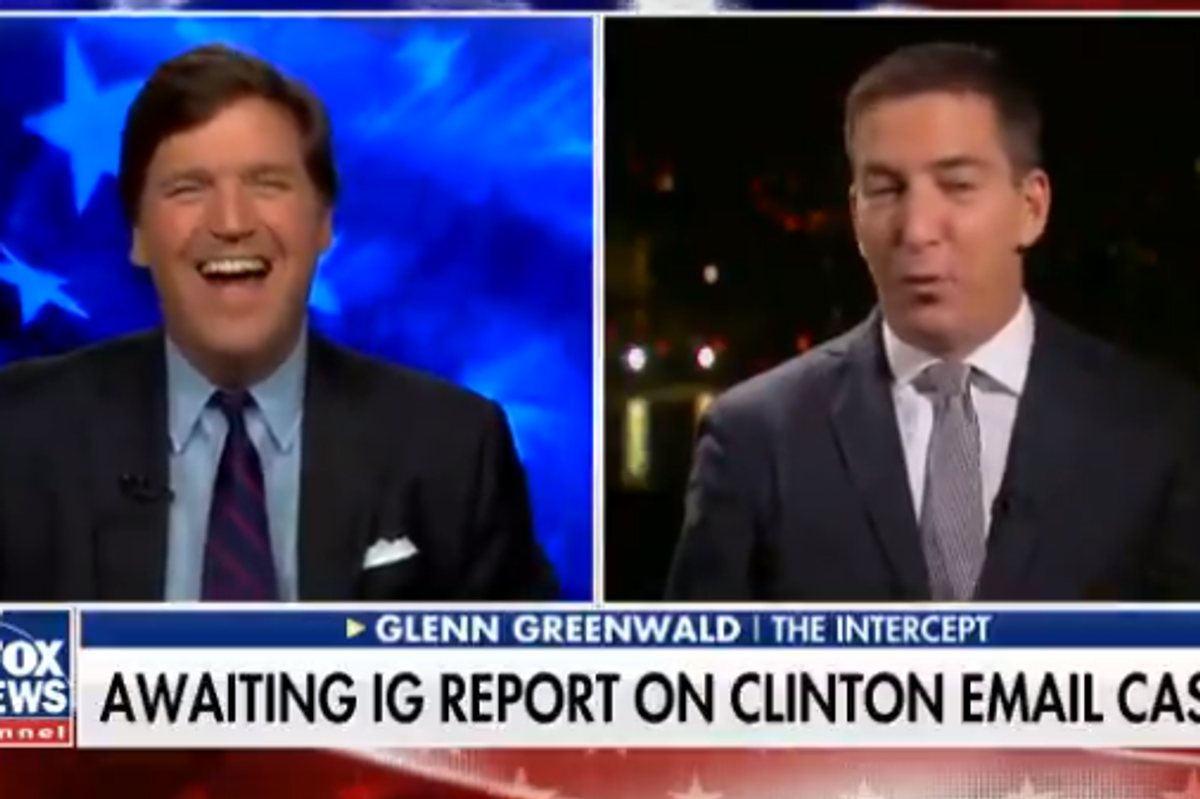 Glenn Greenwald Wishes Media Would Talk About DOJ IG Report Media Won't Fucking Shut Up About