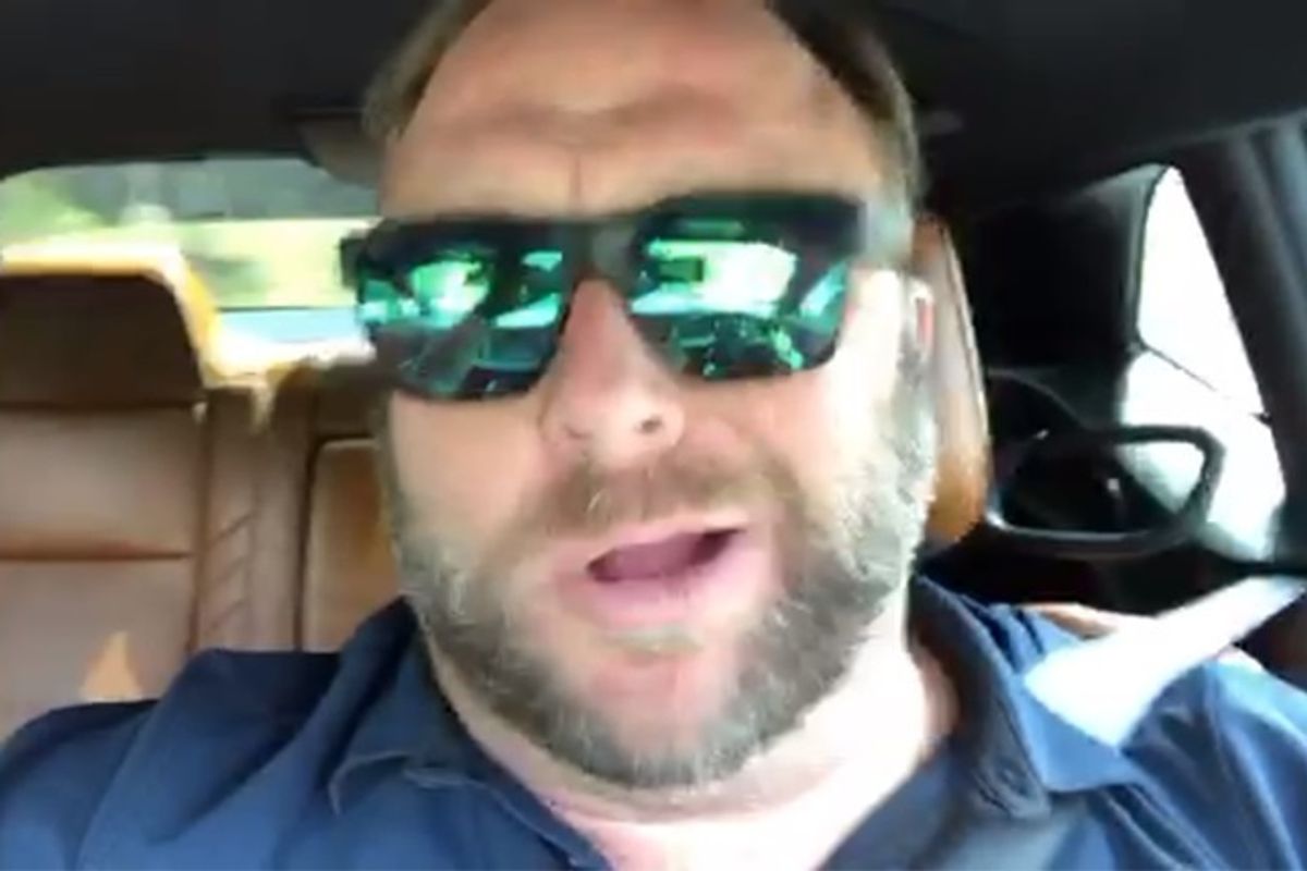 Alex Jones Says Second Civil War Has Started But You're Too Stupid To Have Noticed