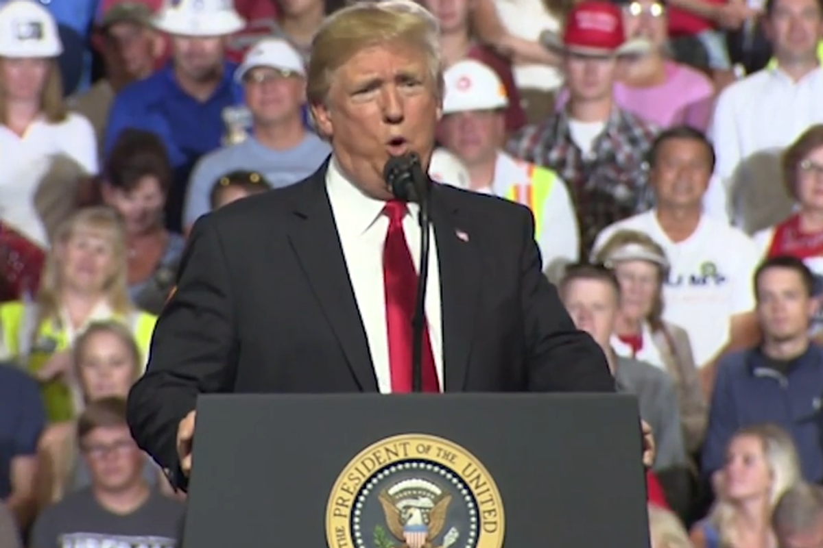 Another Day, Another Batshit Rally With President Fuck-Bonkers