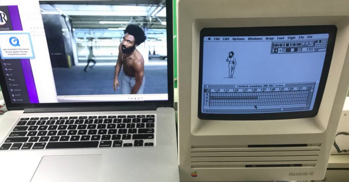 Animator Chronicles His Impressive Journey To Bring 'This Is America' To Life Using A Mac From The 80s ðŸ˜®