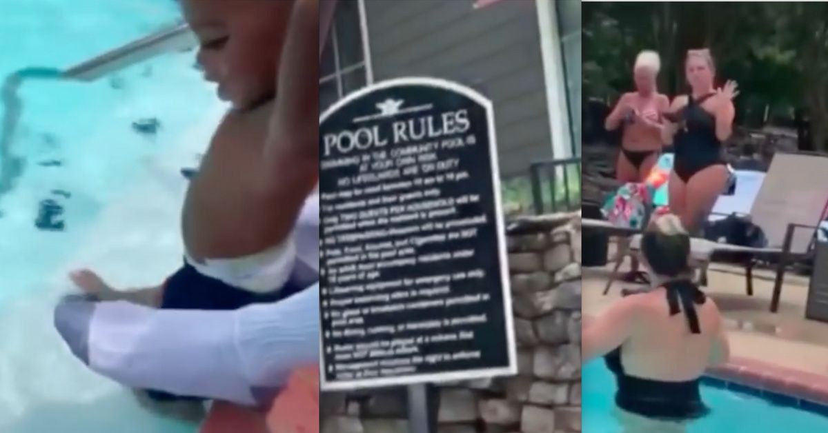 White Building Manager Calls Cops On Black Man For Wearing Socks At A Pool