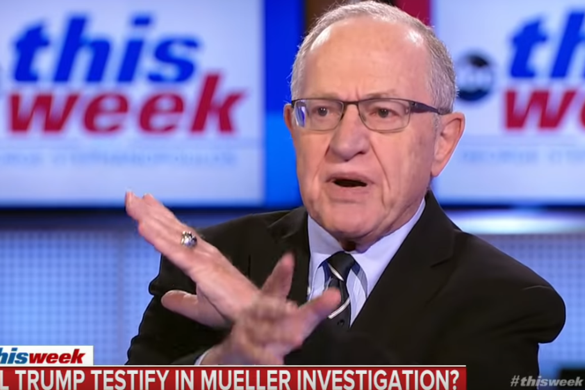 New York Times: 'Democracy Died While We Were Necking With Alan Dershowitz'