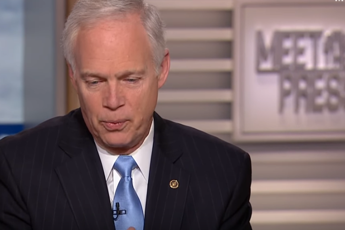 WI Sen. Ron Johnson Says Don't Worry, He Was Just Lying About Not Opposing Gay Marriage