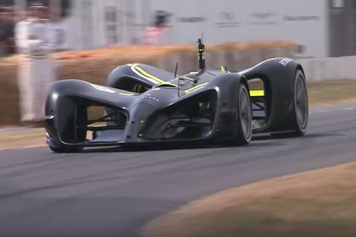 Watch this autonomous race car tackle the famous Goodwood hillclimb using AI