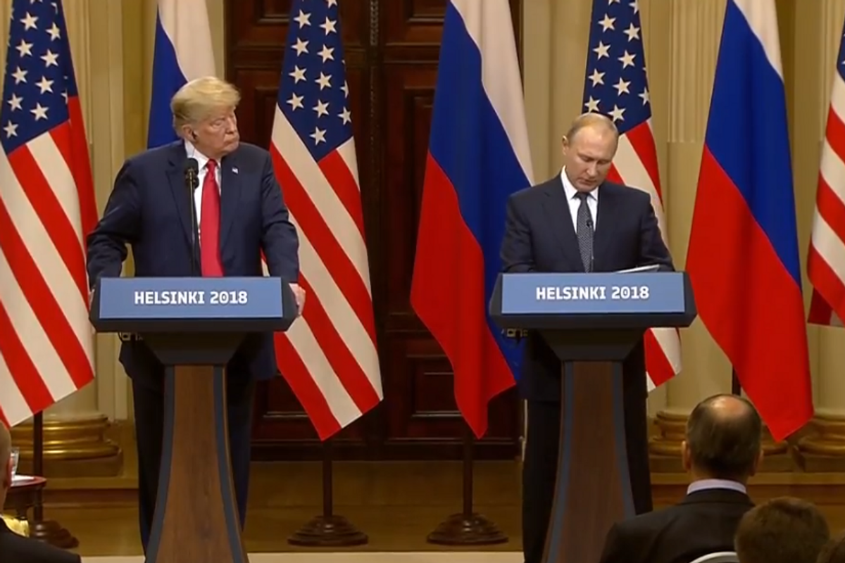 WHAT THE HOLY MOTHERFUCKING FUCK WAS THAT TRUMP-PUTIN PRESS CONFERENCE?