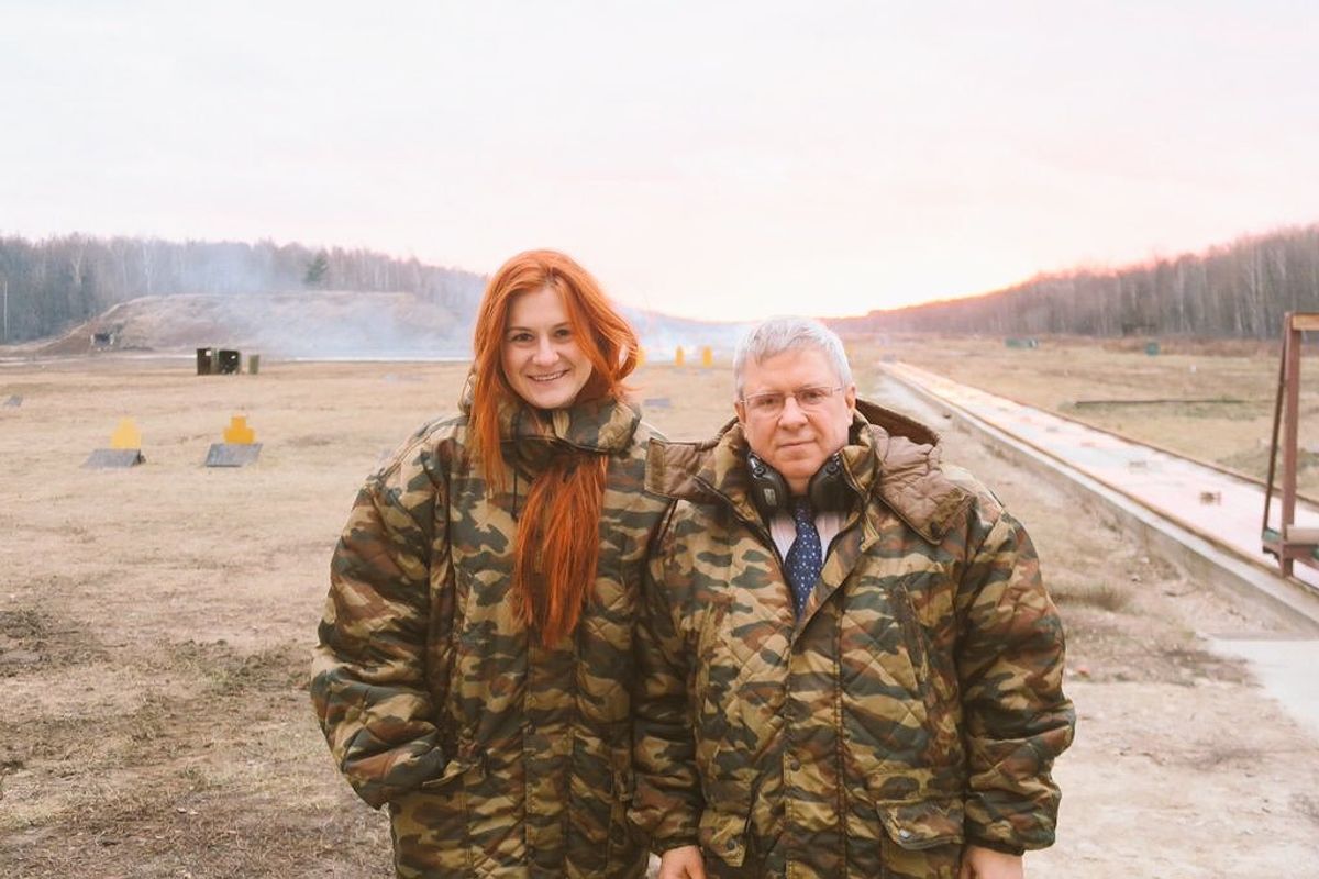 Sexy Redhead Russian Spy Gun Lady (No, The Other One) Maria Butina, YOU ARE IN JAIL!