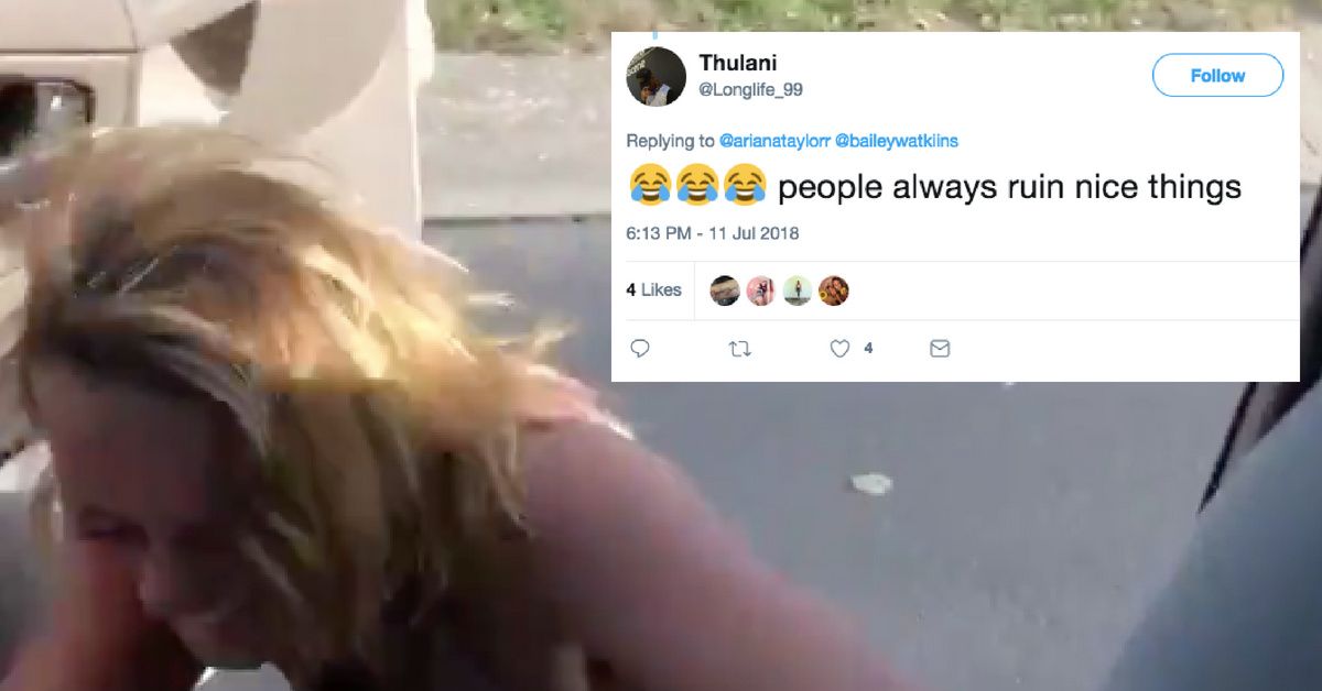 The Newest Unsafe Viral Challenge Involves People Jumping Out Of Moving Carsâ€”And We Just Can't With 2018 ðŸ˜‘