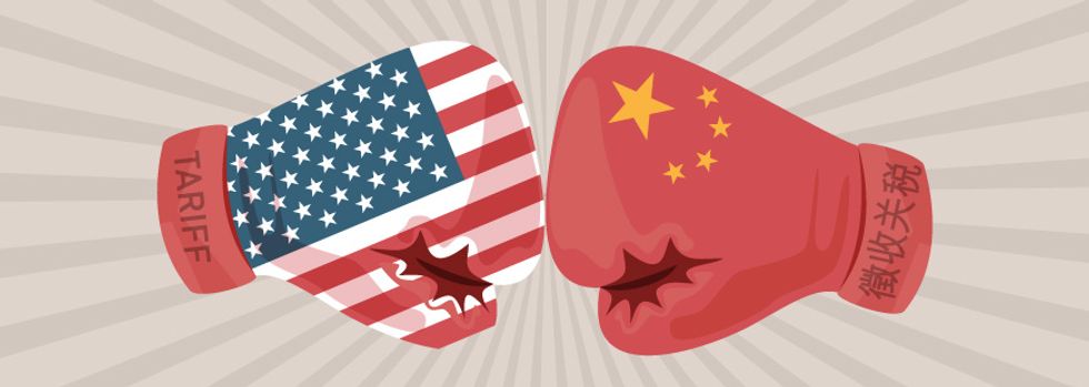 China and United States- near trade war