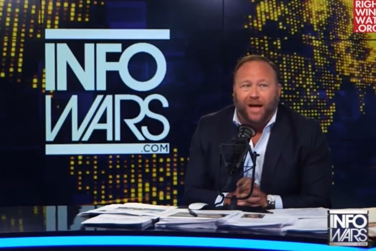 Alex Jones Being SUPER-FUCKIN'-CREEPY About The Red Hen