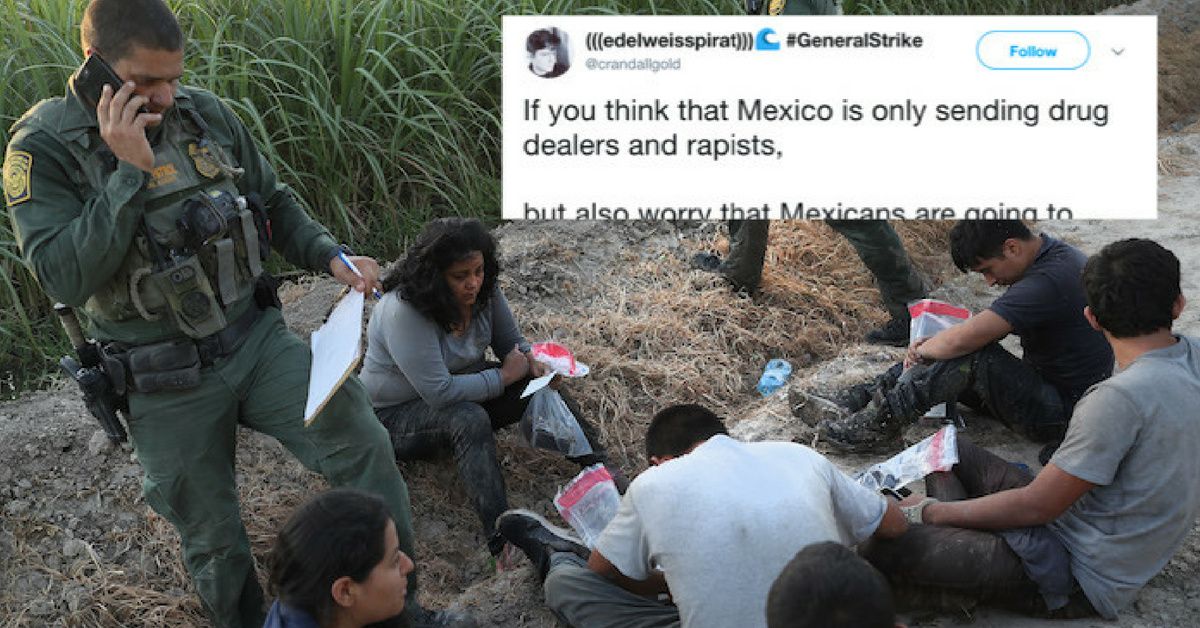 Someone Made An Important Observation About The People Who Worry About Mexican Immigrants