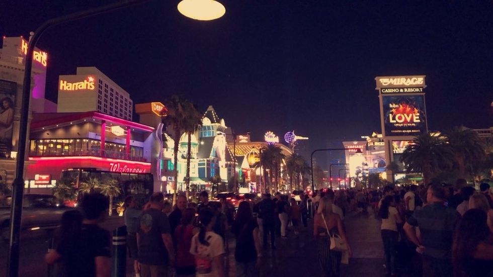 View of the Vegas Strip