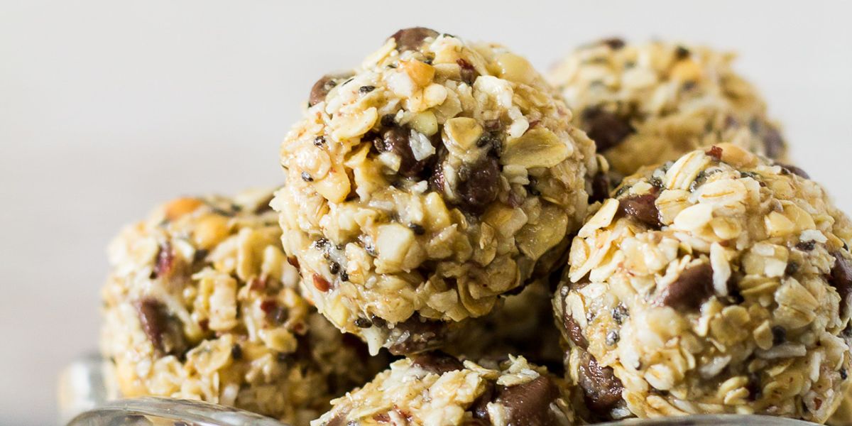 NoBake Peanut Butter Coconut Energy Bites My Recipe Magic