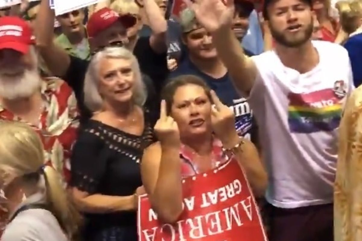 CNN, MSNBC Get Pat On The Head For Not Covering Trump Slob Picnics