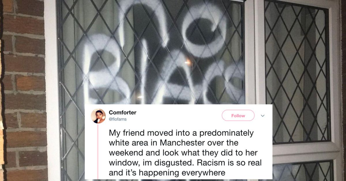 Woman Finds Racist Graffiti Spray-Painted On Her House After Family Barbecue