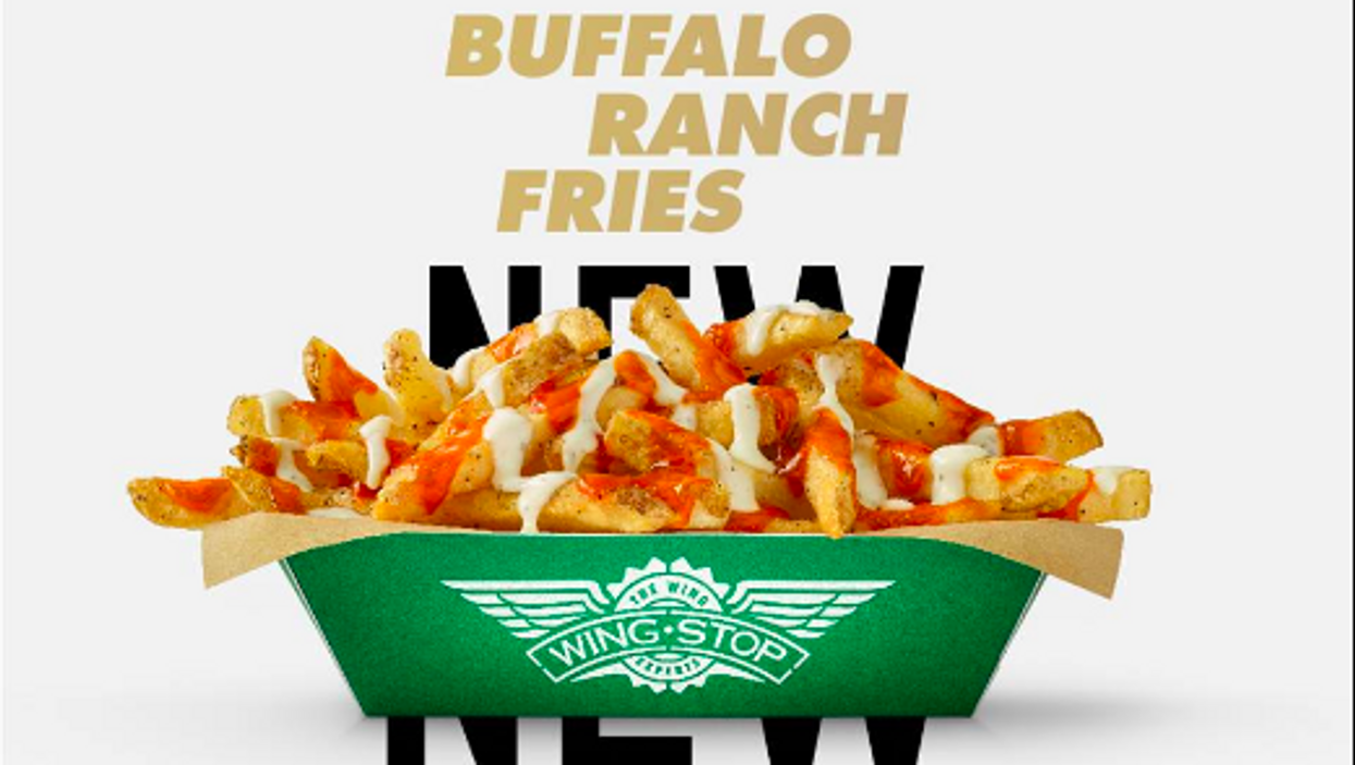 WingStop has buffalo ranch fries, and our tastebuds are jumping for joy