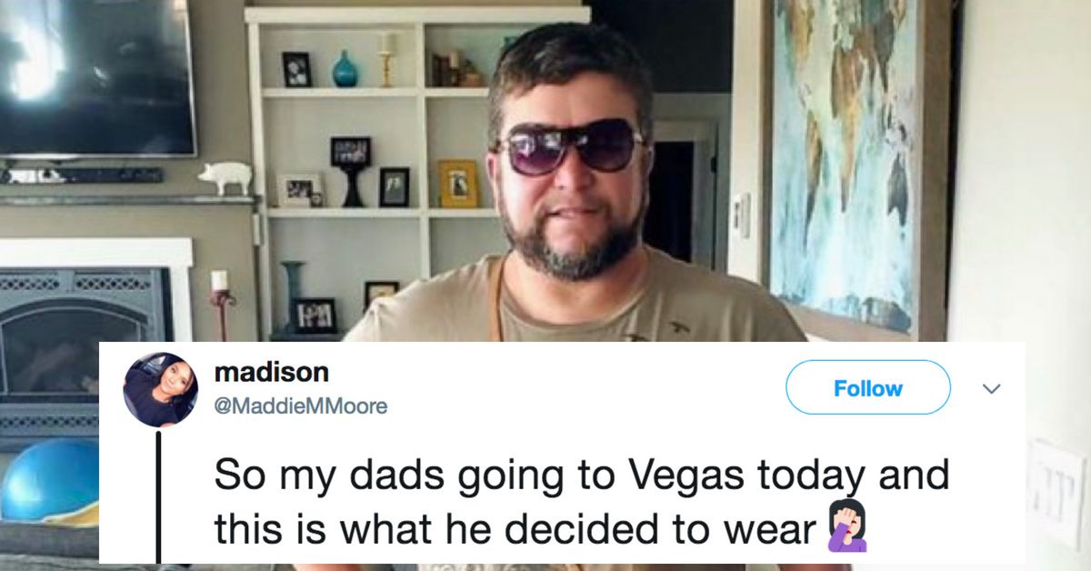 Dad Picks Outfit To Wear To Vegas That Looks Very Familiarâ€”And The Internet Is Obsessed ðŸ˜‚
