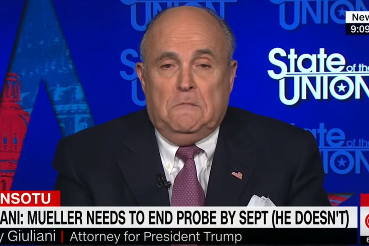 Rudy Giuliani Did Not Lie About Thing Rudy Giuliani Lied About Just Now