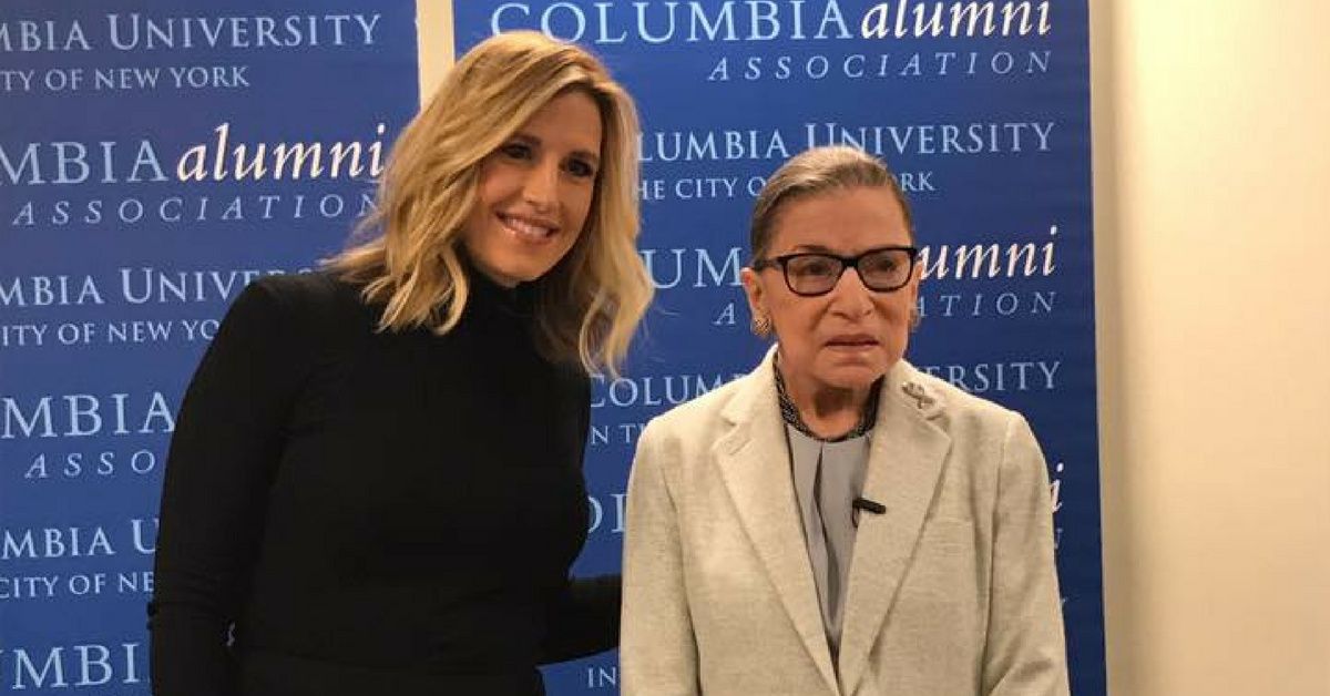 Why This CNN Anchor Wore A Diaper While Interviewing Ruth Bader Ginsberg Has Mom's Relating Hard