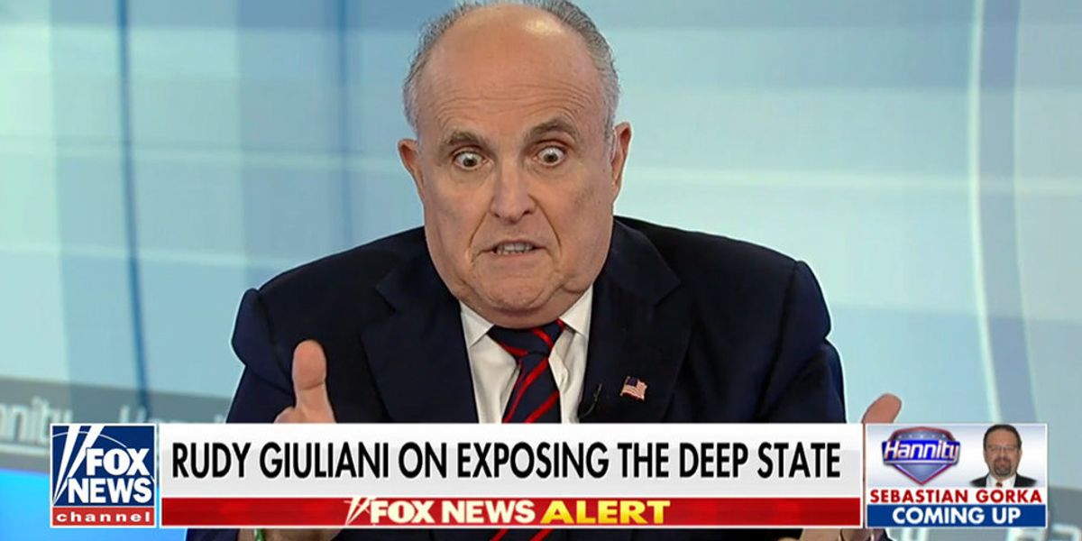 Rudy Giuliani Only Said All That Dumb Shit Because SQUIRREL! MAGGIE ...