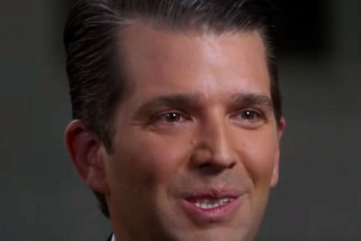 Summer's Hottest Man-Flesh Is Donald Trump Jr., If You're Into Faces That Look Like That