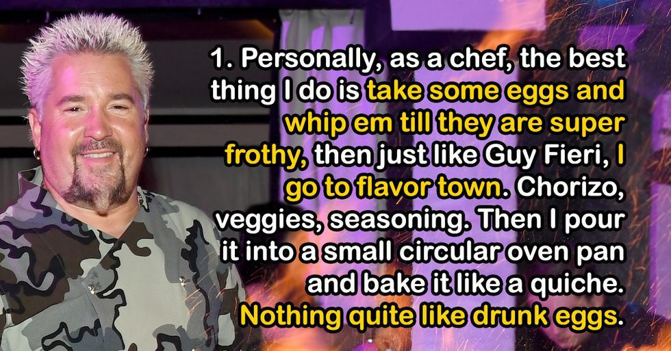 Professional Chefs Share The Best Drunk Meals They Make