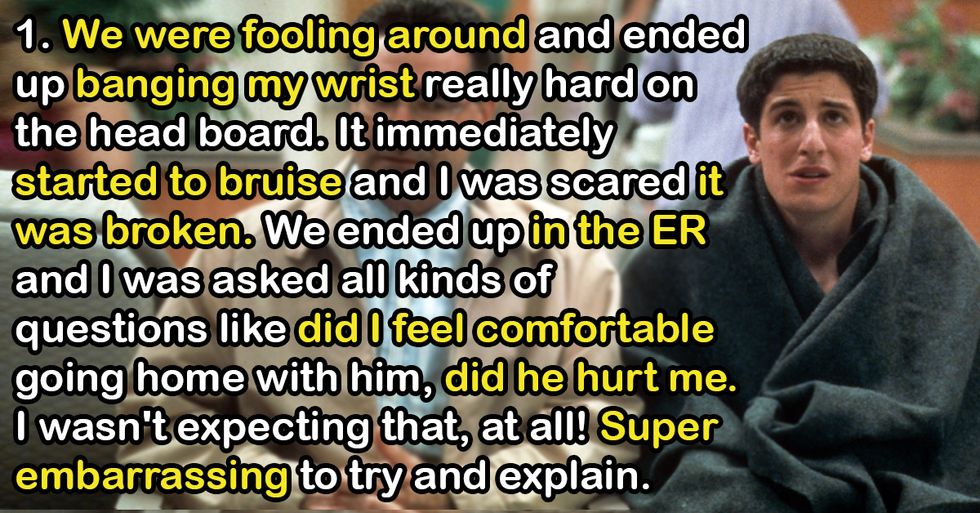 Sex Sent Me To The ER Patients Reveal What Happened To Them