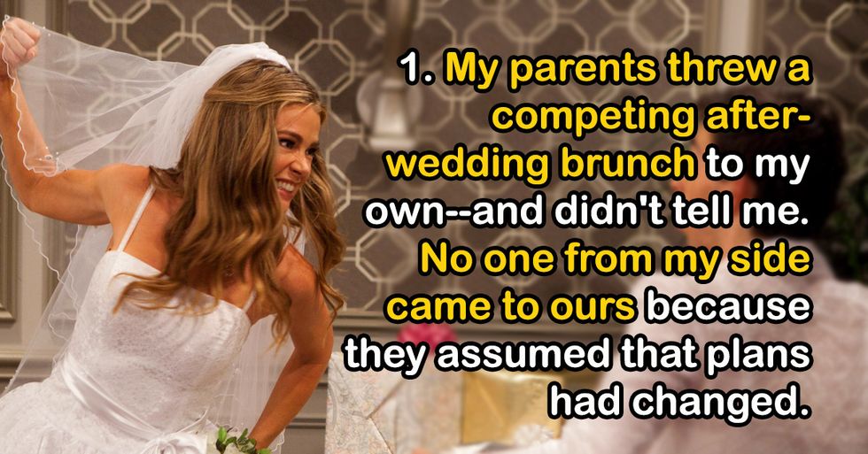 Wedding Goers Reveal The Craziest Things They've Witnessed At The Ceremony