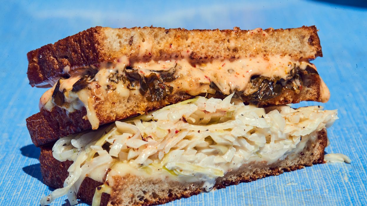 This collard green sandwich will change the way you think of the popular soul food side item