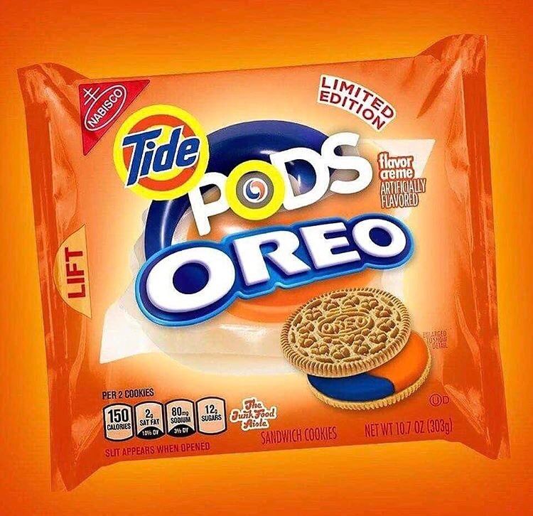 toothpaste flavored oreos