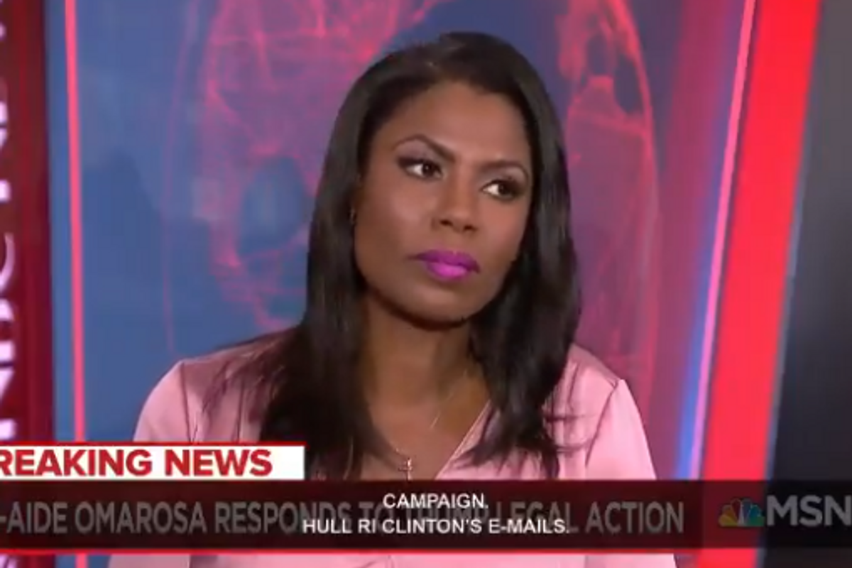 This Omarosa Bullshit Might Be Getting Somewhere!