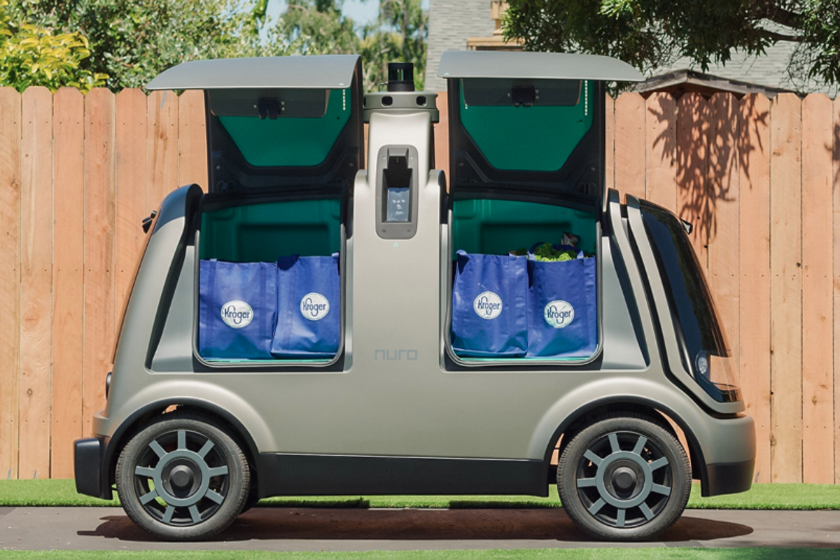Kroger begins autonomous grocery deliveries earlier than expected - but with a safety driver for now
