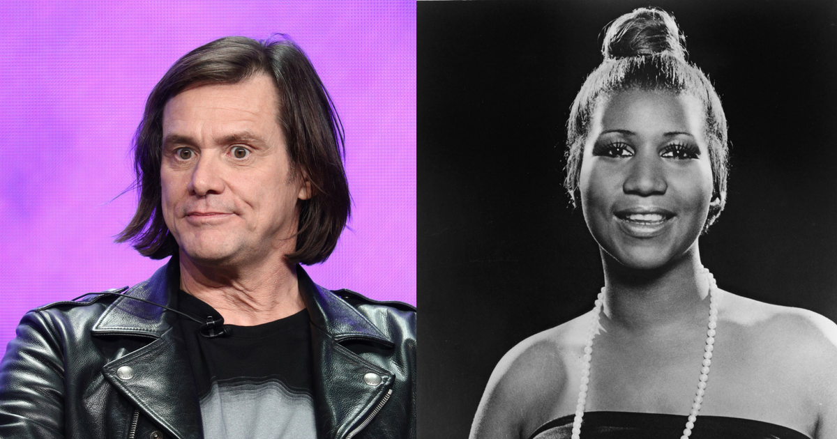 Jim Carrey's Drawing Paying Tribute To Aretha Franklin is Stirring Controversy