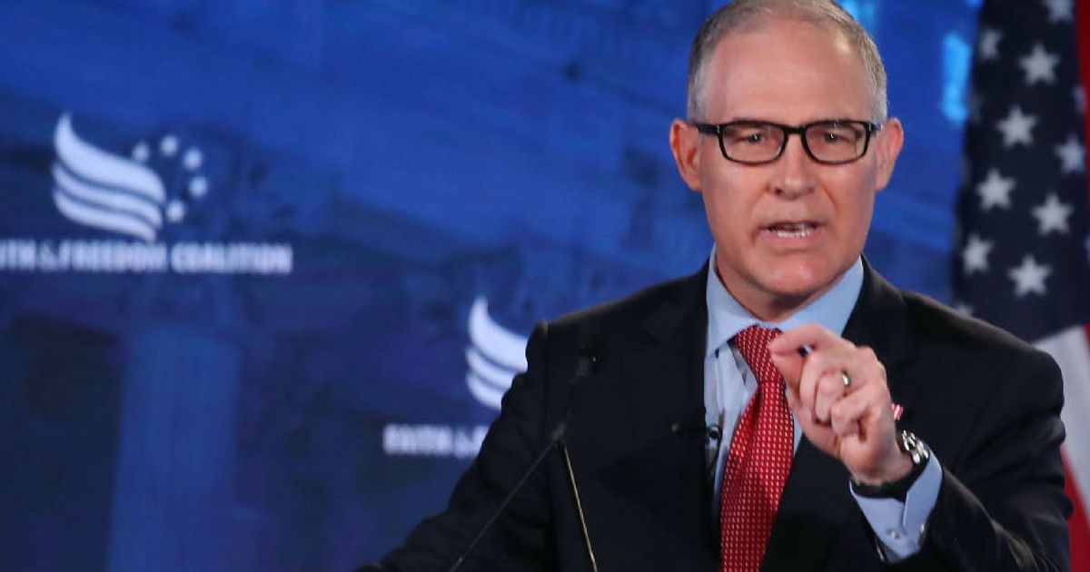 Scott Pruitt Reportedly Made Just One Call To The White House From His Lavish $43,000 Phone Booth