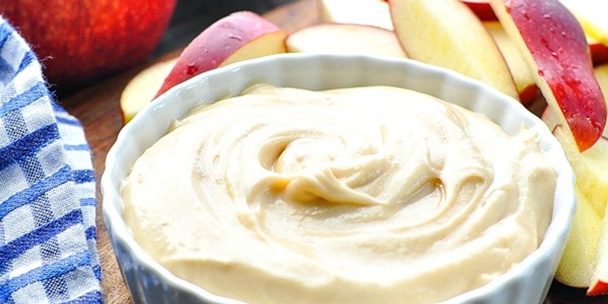 4Ingredient Cream Cheese Apple Dip My Recipe Magic