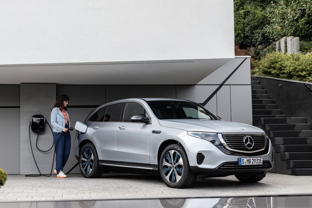 Mercedes squares up to Jaguar, Audi and Tesla with electric EQC