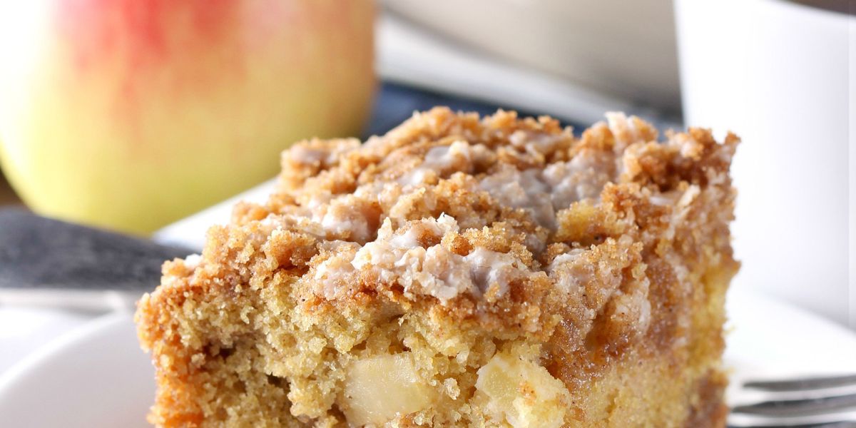 Cinnamon Swirl Apple Coffee Cake - My Recipe Magic