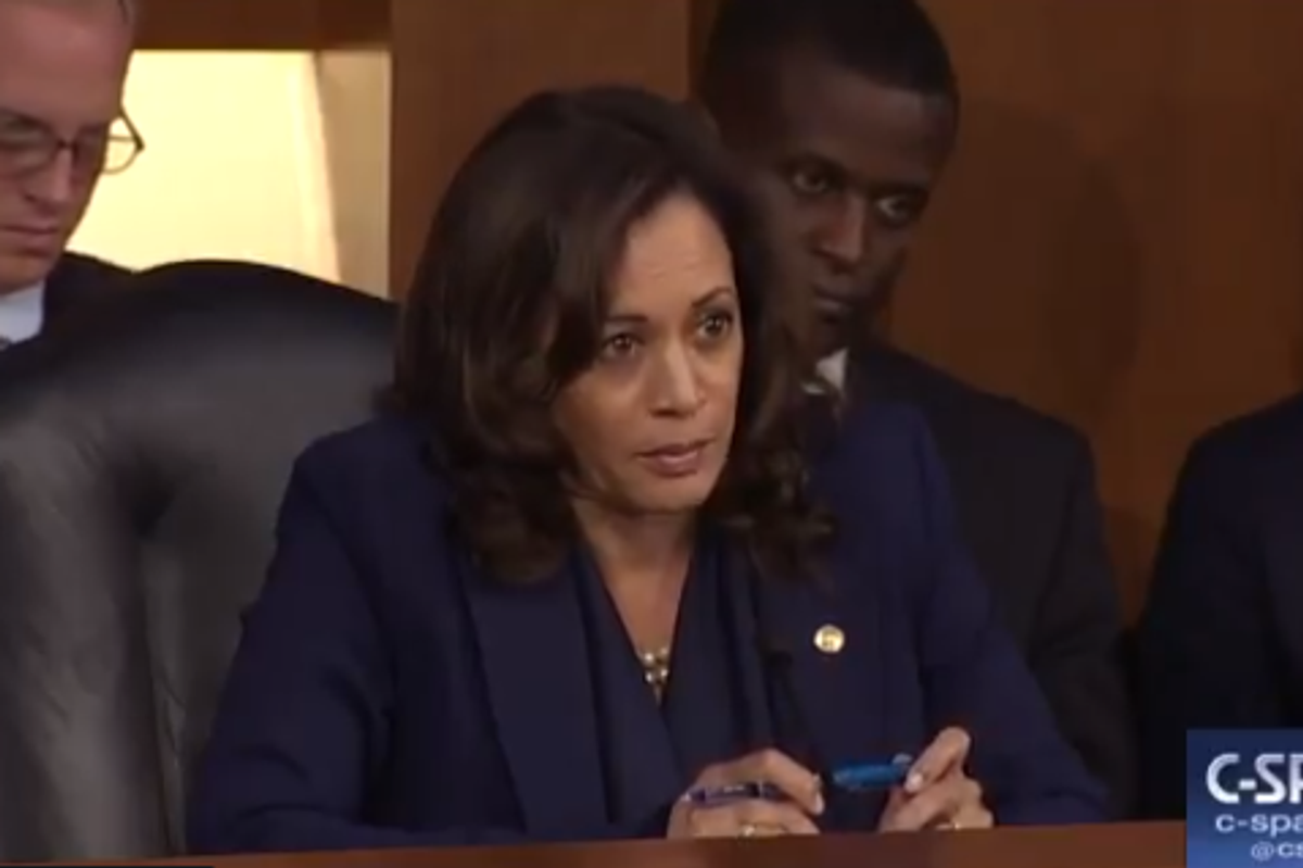 WHAT THE HELL DOES KAMALA HARRIS KNOW ABOUT BRETT KAVANAUGH?