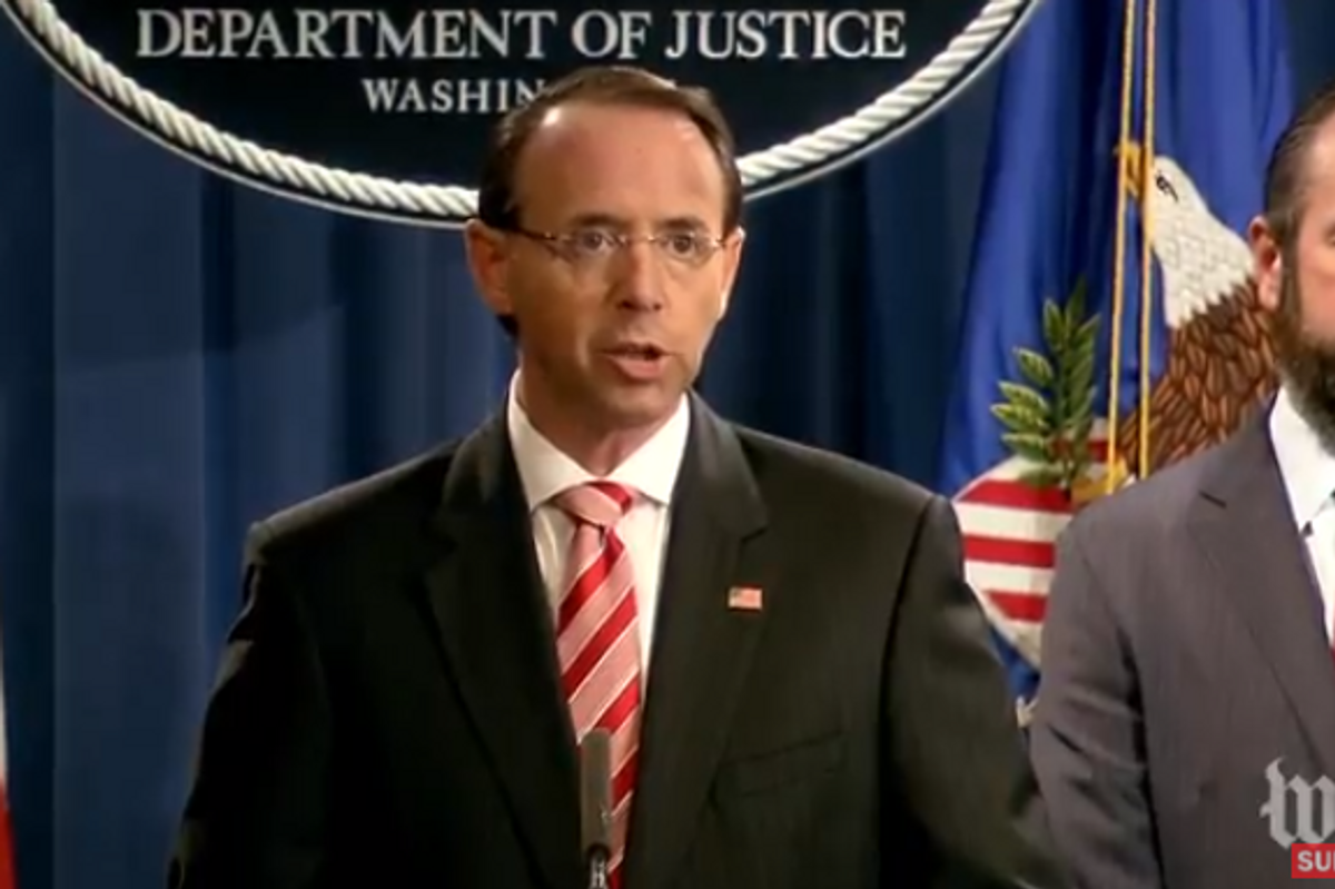 New York Times Just Handed Trump Rod Rosenstein's Head On A Stick, So It Can Fuck Right Out Of Here