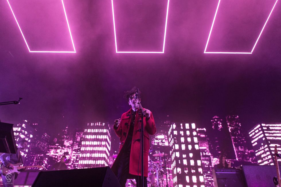 The 1975 live in concert