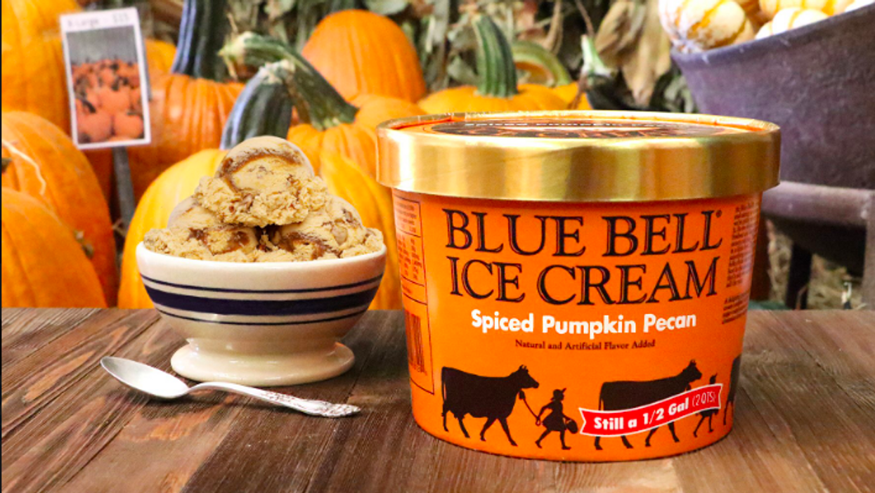 Blue Bell's Spiced Pumpkin Pecan ice cream returns to stores