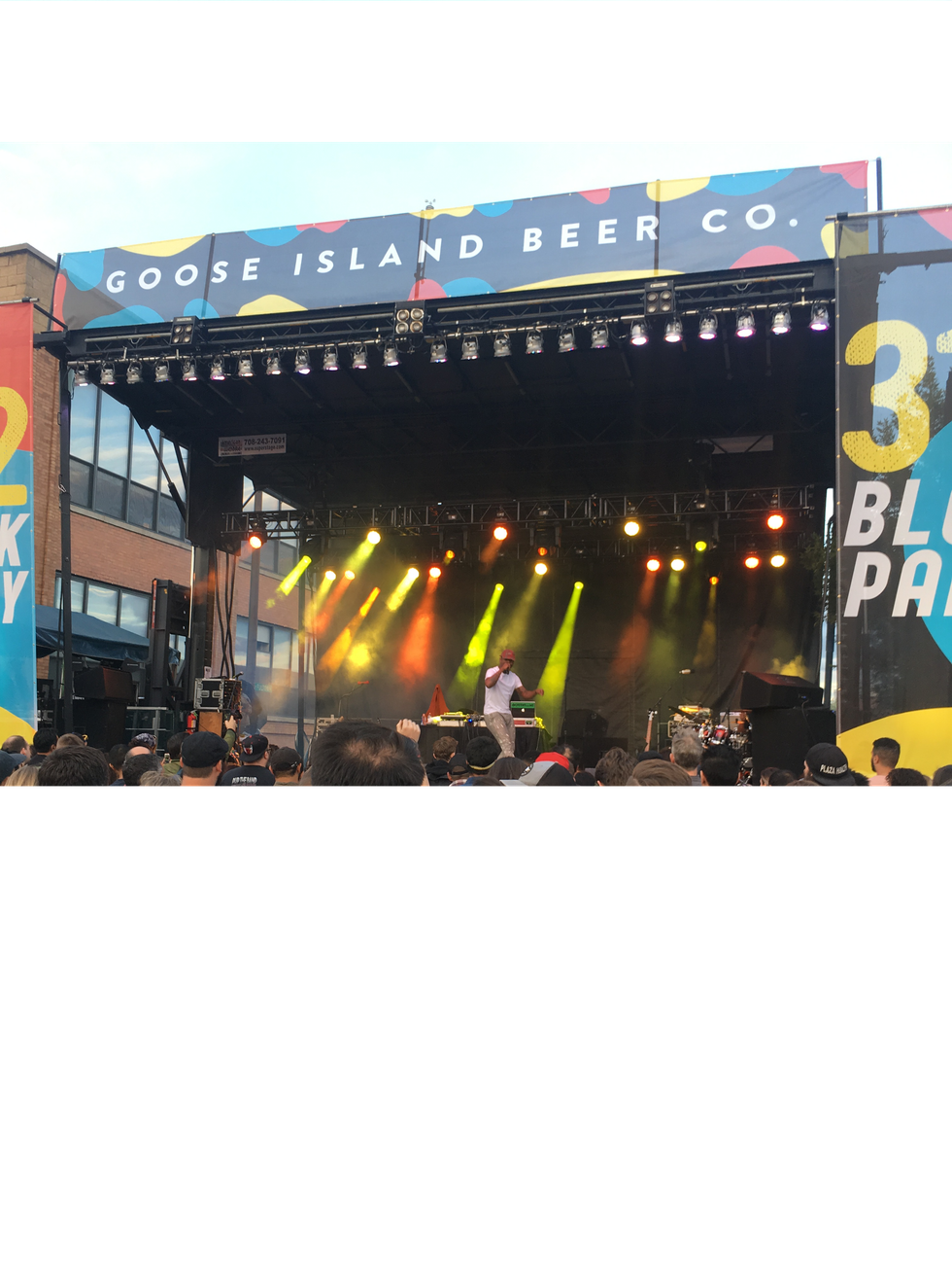 No shortage of beer at the 2018 Goose Island Block Party.