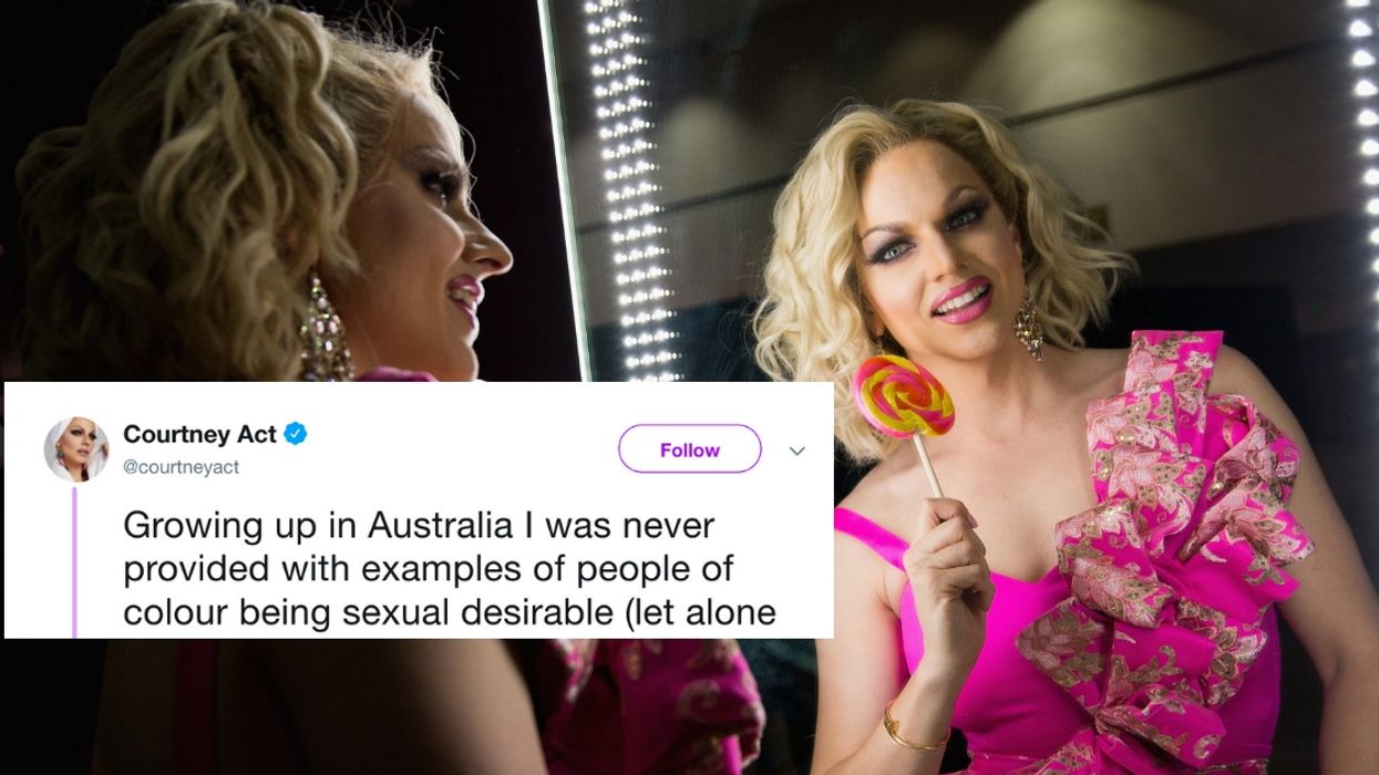 Drag Star Courtney Act Admits To Sexual Racism On Dating Apps, And She Changed Her Behavior As A Result