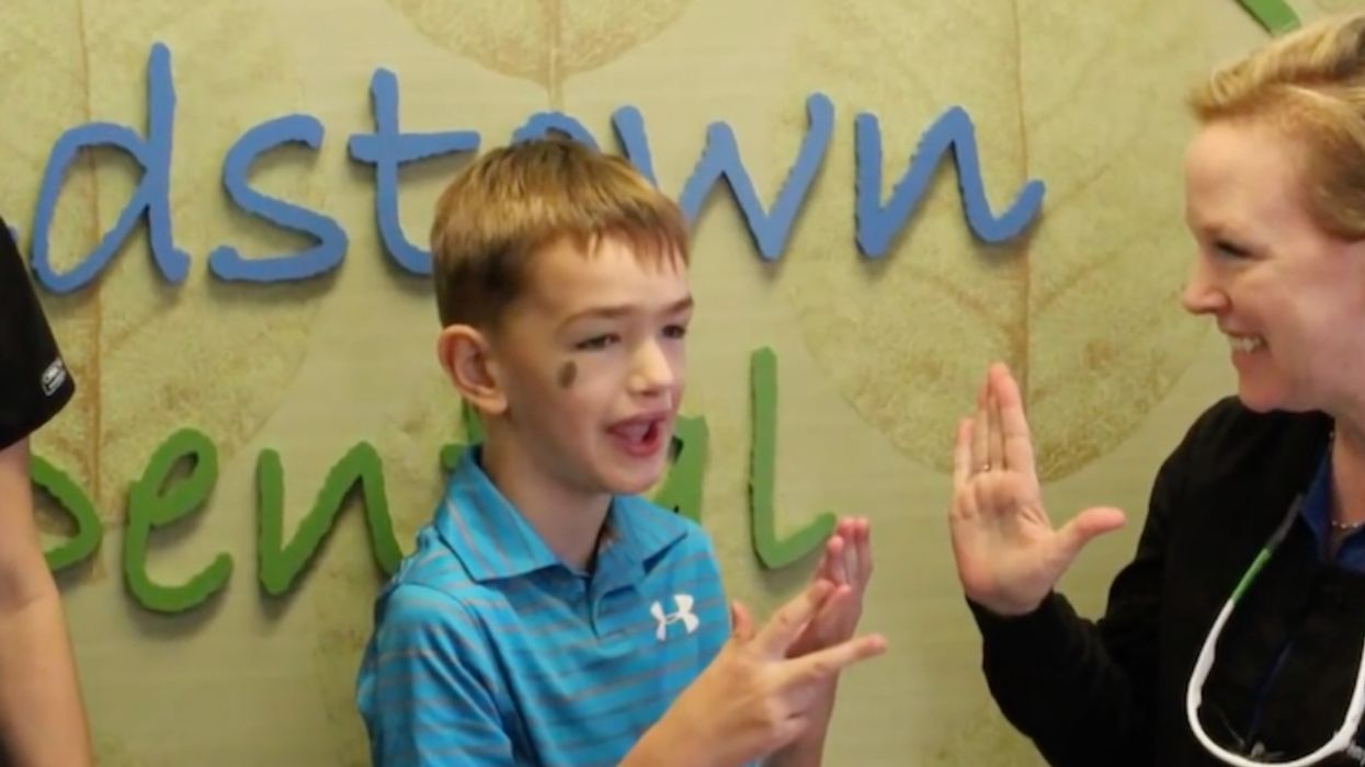 Dentist's Discovery During Non-Verbal Little Boy's Visit Helps Him Finally Speak ❤️