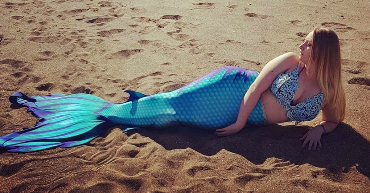 Straight-Laced Banker Is Now Making A Splash As Professional Mermaid