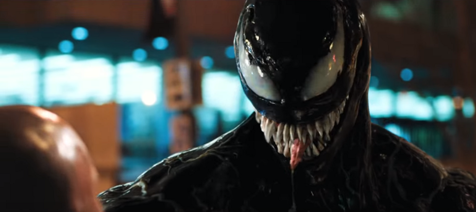 Clip from the trailer for "Venom"