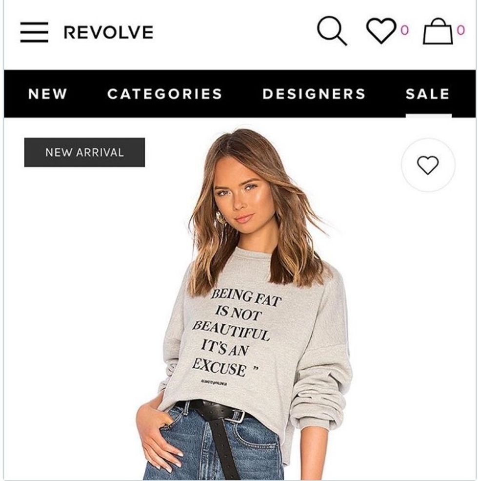 http://www.foxnews.com/lifestyle/2018/09/12/fashion-companys-fat-shaming-sweatshirt-sparks-instant-backlash.html