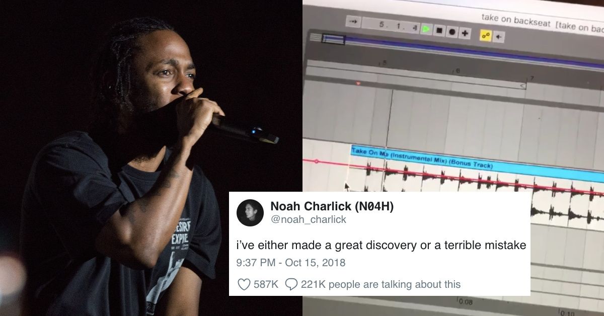 This Mash-Up Of 'Take On Me' And Kendrick Lamar's 'Backseat Freestyle' Is Pure Genius