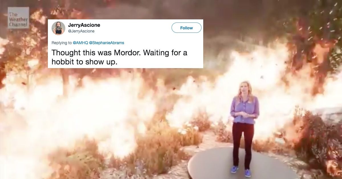 Weather Channel's Viral Mixed Reality Wildfire Warning Is The Stuff Of Nightmares ðŸ˜±